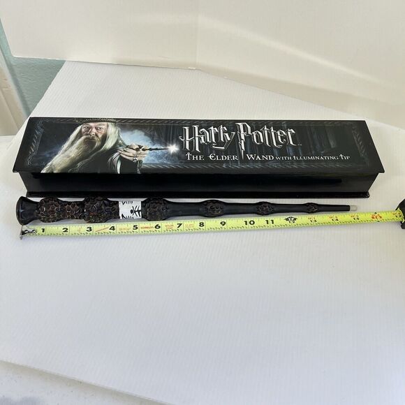 Harry Potter Professor Dumbledore’s The Elder Wand NO LIGHT The Nobel Collection - Picture 7 of 8